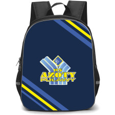 Klub Sportowy Azoty Pulawy Backpack School Bag StudentPack - Large Logo With Stripe