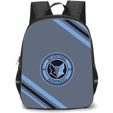 BT Fuchse Handballclub Bruck-Trofaiach Backpack School Bag StudentPack - Large Logo With Stripe