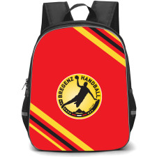 Bregenz Handball Backpack School Bag StudentPack - Large Logo With Stripe