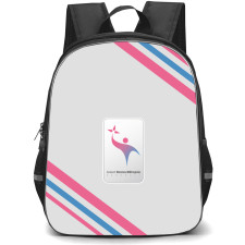 Cesson Rennes Metropole Handball Backpack School Bag StudentPack - Large Logo With Stripe