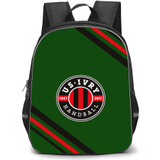 Union Sportive D'Ivry Handball Backpack School Bag StudentPack - Large Logo With Stripe