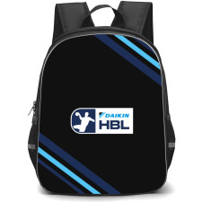 Daikin Handball Bundesliga Logo Backpack School Bag StudentPack - Large Logo With Stripe