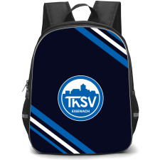 Thuringer Sportverein Eisenach eV Backpack School Bag StudentPack - Large Logo With Stripe