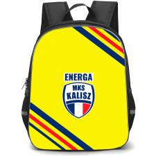 Energa Miejski Klub Sportowy Kalisz Backpack School Bag StudentPack - Large Logo With Stripe