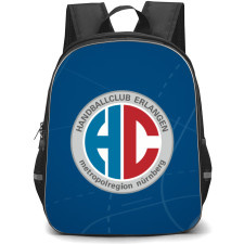 Handballclub Erlangen e. V. Backpack School Bag StudentPack - Logo Blue Line Background