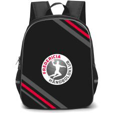 Fredericia Handboldklub Backpack School Bag StudentPack - Large Logo With Stripe