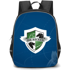 Turn- und Sportvereinigung Hannover-Burgdorf Handball GmbH Backpack School Bag StudentPack - Logo Blue Line Background