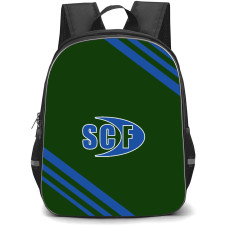 SC Kelag Ferlach Backpack School Bag StudentPack - Large Logo With Stripe