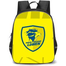 Rhein Neckar Lowen Backpack School Bag StudentPack - Logo Yellow Background