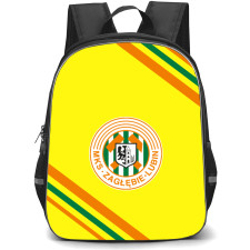 Miejski Klub Sportowy Zaglebie Lubin Backpack School Bag StudentPack - Large Logo With Stripe