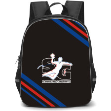 Spielgemeinschaft Flensburg Handewitt Backpack School Bag StudentPack - Large Logo With Stripe