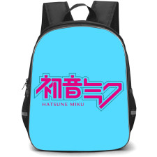 Hatsune Miku Backpack StudentPack - Logo Pink Font