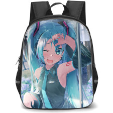 Hatsune Miku Backpack StudentPack - Hatsune Miku Umbrella under the Rain