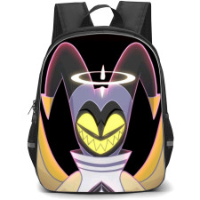 Hazbin Hotel Adam Backpack StudentPack - Adam Portrait Drawing On Dark Background