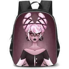 Hazbin Hotel Carmilla Carmine Backpack StudentPack - Carmilla Carmine She Is Such A Queen Illustration Art