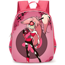 Hazbin Hotel Cherri Bomb Backpack StudentPack - Cherri Bomb You Looking For A Fight Illustration Art Poster