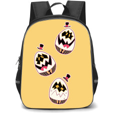Hazbin Hotel Egg Bois Backpack StudentPack - Egg Bois Illustration Art Sticker