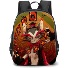 Hazbin Hotel Husk Backpack StudentPack - Husk Fan Art Poster