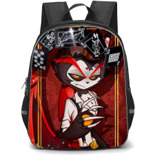 Hazbin Hotel Husk Backpack StudentPack - Husk Song Royal Flush Poster Sticker