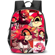 Hazbin Hotel Niffty Backpack StudentPack - Niffty Collage Poster