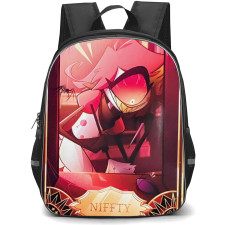 Hazbin Hotel Niffty Backpack StudentPack - Niffty Trading Card Sticker