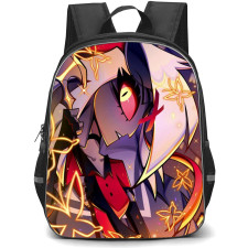 Hazbin Hotel Vaggie Backpack StudentPack - Vaggie Side Portrait Anime Art Poster