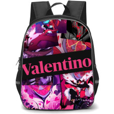 Hazbin Hotel Valentino Backpack StudentPack - Valentino Collage Poster