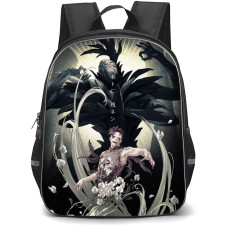 Hells Paradise Jigokuraku Ran Backpack StudentPack - Ran Floral Anime Art Poster