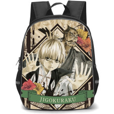 Hells Paradise Jigokuraku Backpack StudentPack - Tamiya Gantetsusai And Yamada Asaemon Fuchi Poster