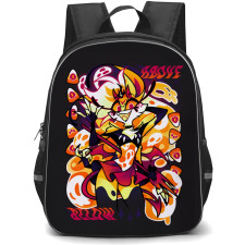 Helluva Boss Beelzebub Backpack StudentPack - Beelzebub Fan Art On Dark Background