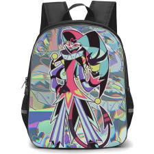 Helluva Boss Fizzarolli Backpack StudentPack - Fizzarolli Standing Illustration Art Poster