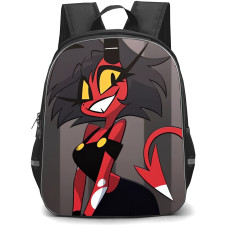 Helluva Boss Millie Backpack StudentPack - Millie Wear Black Costume Illustration Art Poster