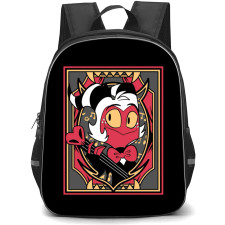 Helluva Boss Moxxie Backpack School Bag StudentPack - Moxie Smiling Frame Portrait Poster