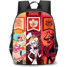 Helluva Boss Backpack StudentPack - Helluva Boss The Seven Deadly Sines Character Poster