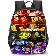 Helluva Boss Backpack StudentPack - Helluva Boss The Seven Stars Of Hell Poster