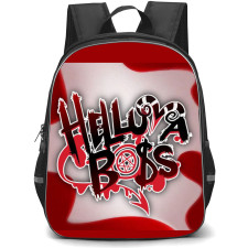 Helluva Boss Backpack StudentPack - Helluva Boss Square Sticker