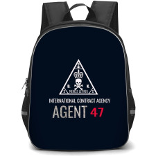 Hitman Backpack School Bag StudentPack - Hitman International Contract Agency Poster