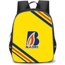 Kamloops Blazers Backpack School Bag StudentPack - Large Logo Stripe