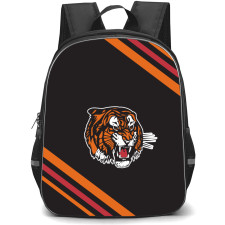 Medicine Hat Tigers Backpack School Bag StudentPack - Large Logo Stripe