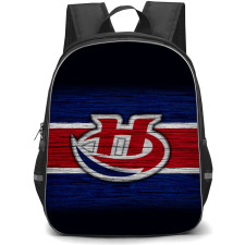 Lethbridge Hurricanes Backpack School Bag StudentPack - Logo Wood Grunge
