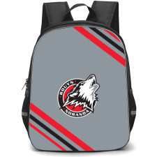 Rouyn Noranda Huskies Backpack School Bag StudentPack - Large Logo Stripe