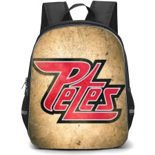 Peterborough Petes Backpack School Bag StudentPack - Logo Vintage Poster