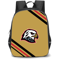 Portland Winterhawks Backpack School Bag StudentPack - Large Logo Stripe