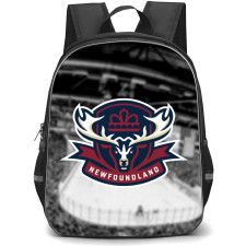 Newfoundland Regiment Backpack School Bag StudentPack - Logo Stadium Background