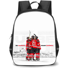 Quebec Remparts Backpack School Bag StudentPack - Team Play Poster