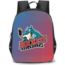Kelowna Rockets Backpack School Bag StudentPack - Logo Gradient Background