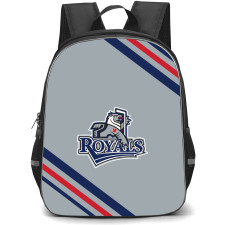 Victoria Royals Backpack School Bag StudentPack - Large Logo Stripe
