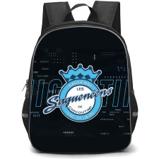 Chicoutimi Sagueneens Backpack School Bag StudentPack - Logo In Dark Blue Background
