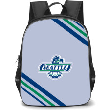 Seattle Thunderbirds Backpack School Bag StudentPack - Large Logo Stripe