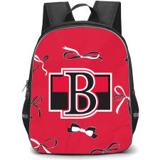 Belleville Senators Backpack School Bag StudentPack - Logo Ribbon In Red Background